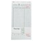 National Checking 4.25"x8.25" 2 Part Carbon Green 15 Line Guest Check 50 Checks, PK50 926SW - alternate 8